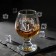 Cognac glass "Man No. 1" Wreath, 395 ml