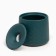 Ceramic ashtray for cigarettes and sticks "Style", 11 x 10 cm, d = 2.2 cm, emerald