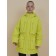 Vetrovka for girls, height 128 cm, lime color