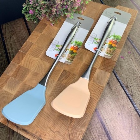 Silicone spoon Lenardi, 32 cm, color mix