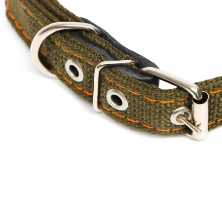 The collar of a canvas two-layer, 54 x 2.5 cm, Osh 35-45 cm, khaki-2
