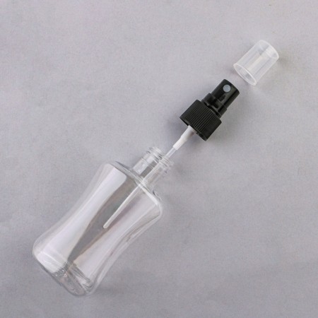 A bottle for storage, with a spray, 100 ml, black color-5