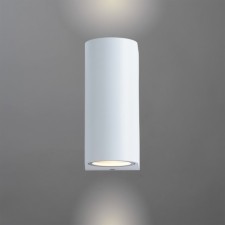 Фасадный светильник Arte Lamp Compass A3102AL-2WH, GU10, 2х35 Вт, 7х9х15 см, белый