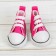 Doll sneakers, sole length 5 cm, pink color