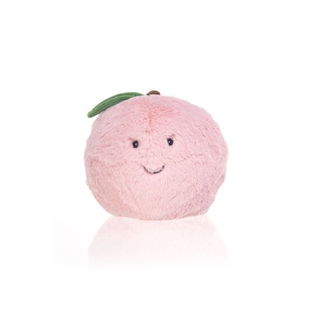Gulliver soft toy "Apple", pink color, 20 cm