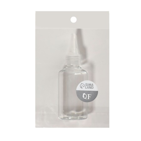 Storage bottle, 90 ml, twist-cover, transparent color-5