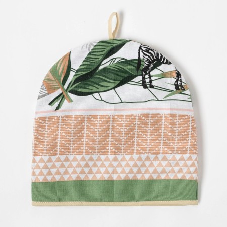 Hall on the kettle "Dolyana" Modern Kitchen 28x28cm, Mix, 100% Cotton, 164g/m2-3