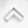 The connector of the invoice for the tire pipeline is G-shaped white 5x5 cm