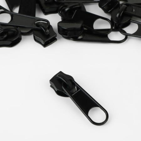 Set: Rolled Lightning "Spiral" No. 5, 10 m, 20 runners, 40 upper limiters, 20 lower limiters, black color-3