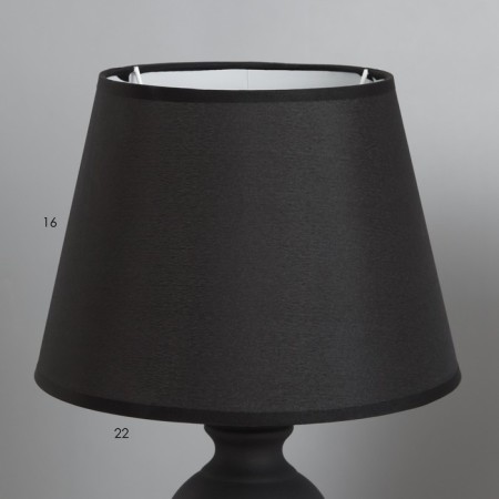 Cornelia table lamp E14 40W Black 22x22x35cm Risalux-2
