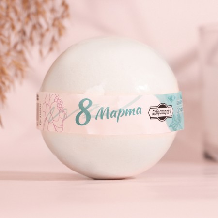 Dobroparov bath bomb with mint oil, 140 grams