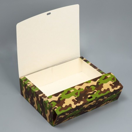 Gift box, packaging, "February 23", 31 x 24.5 x 8 cm-3