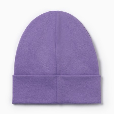 Hat for the girl "Bunny", lilac color, size 46-50-1
