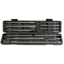 A set of MATRIX drill, according to concrete, 5-6x110, 8-10-12x160, 14-16x210, 18x300, 20x450 mm, SDS+