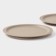Magistro jarwah lausanne, d = 25 cm, dining, set 2 pcs, porcelain, beige