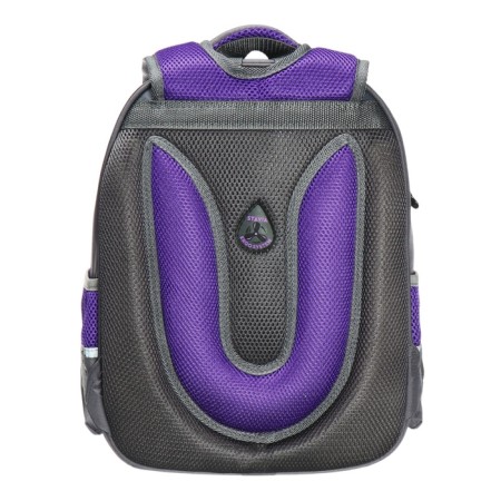School backpack, 40 x 33 x 19 cm, ergonomic back, stavia "four cats", gray-5