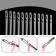 Sewing needles, d = 0.76 mm, 3.6 - 4.2 cm, autonomous, 12 pcs