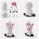 Set for modeling from light plasticine "Unicorn"