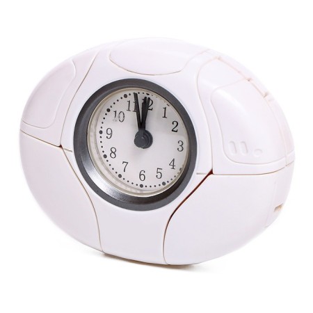 The robot "alarm", transforms, sound effects, white color-4