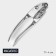Knock Magistro Volt, stainless steel, silver color