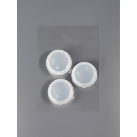 Storage jar, 20 ml, packing - 3 pcs, white color-2