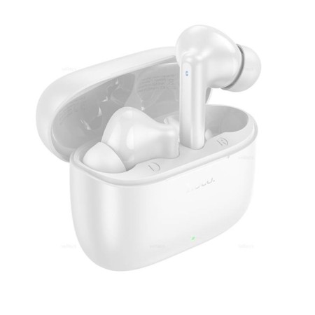 Hoco EQ2, TWS, wireless, vacuum, BT 5.3, 40/320 mAh, white