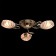 Cellular Cell "Fiesta" 3x60W E14 gold 60x60x14cm