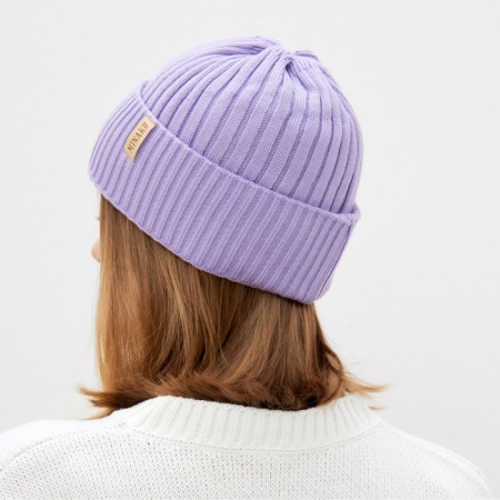 Women's cap Minaku "Bini" Lavender color, size 56-58-2