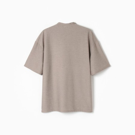 Men's T -shirt Minaku Regular: Gray color, size 48-4