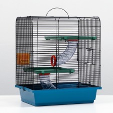 Triyari -Russian rodent cell, 39 x 29 x 49 cm, mix of flowers