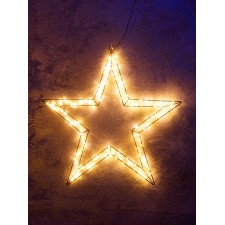 Фигура подвесная световая FROSTY "Звездочка", 57х57х2, 200 LED, 220V, свечение тёплое белое