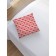 Pillowess decorative "White Heart", on a zipper, size 45x45 cm
