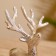 Souvenir "Deer" aluminum 9x8x14.5 cm