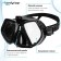 ONLYTOP diving mask with a camera mount, black color