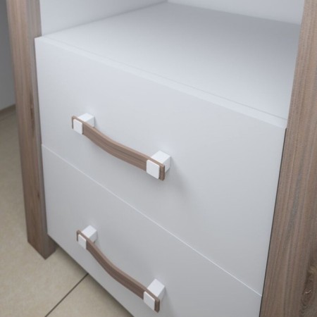 The cabinet is low, 600 × 360 × 520 mm, the color Nelson / white-1