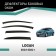 Defly window deflectors for Renault Logan, 2014-2022