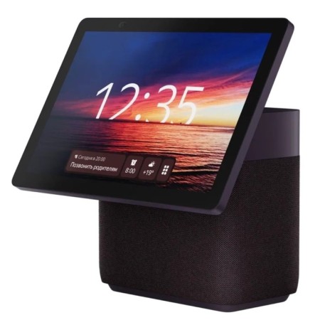 Smart column "Yandex Station Duo Max", Voice Assistant Alice, 60W, with a display, red