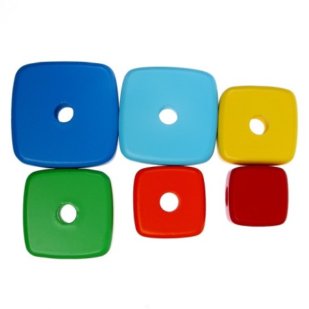 Pyramid wooden small "square"-3