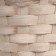 Wicker basket, D13 x h9.5/28 cm, bamboo, gray