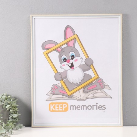 Photo frame Plastic "Nensi" 40x50 cm, blue