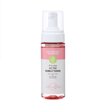 Bubble toner for the face Grace Day, anti -inflammatory, with retinol, 150 ml-1