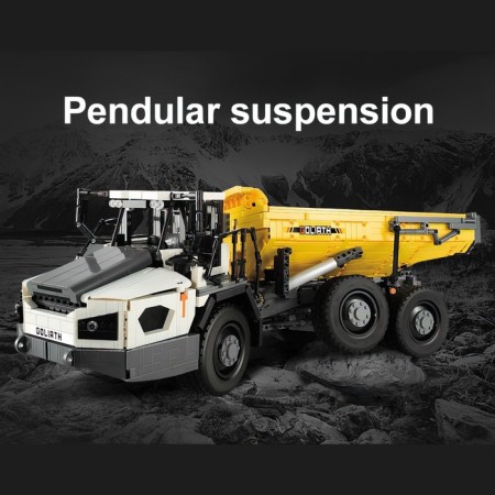 Designer Radio -controlled "Construction truck", 3067 parts, scale 1:17-3