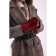 Gloves are female, dimensionless, without insulation, red color
