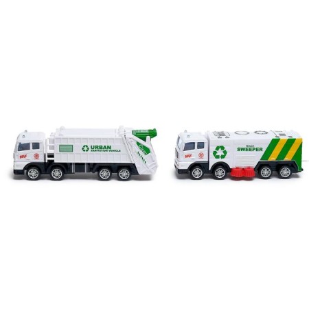 Set of game "City Services" with containers for sorting and cards-1