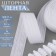 Curtain tape, matte, 6 cm, 50 ± 1 m, white color