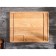 Board-board for feeding the steak ADELICA, 28 × 22 × 1.8 cm, birch