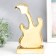 Souvenir ceramics "Electrogitar" gold 30x16x9 cm