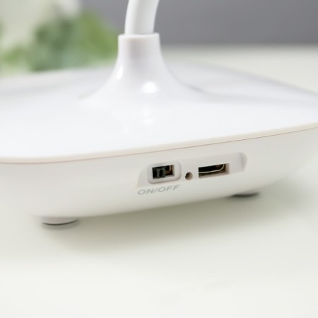 Sensory table lamp 16758/1 LED 2W 6000K USB AKB White 13x10.5x38 cm Risalux-7