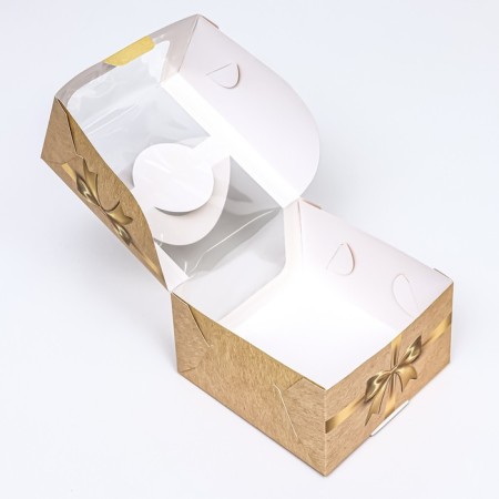 Bearbox under the Bento-Port with the Golden Bantian window, 14 x 14 x 8 cm-3