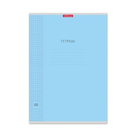 Notebook 48 sheets, A4 cage, Erichkrause, Visio classic, mix